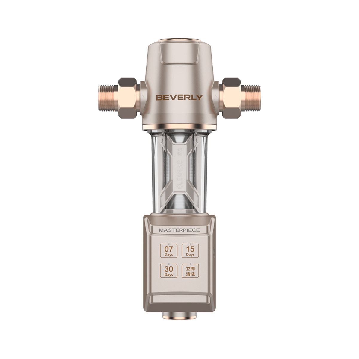 比佛利 前置过滤器 升级4T/h 智能计时 自动冲洗 QZBW20S-16S
