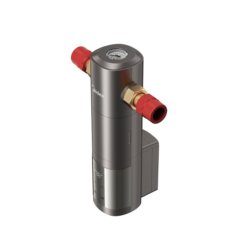 美的前置过滤器QZBW20S-25Pro 10T/h 带压力表 自动冲洗 