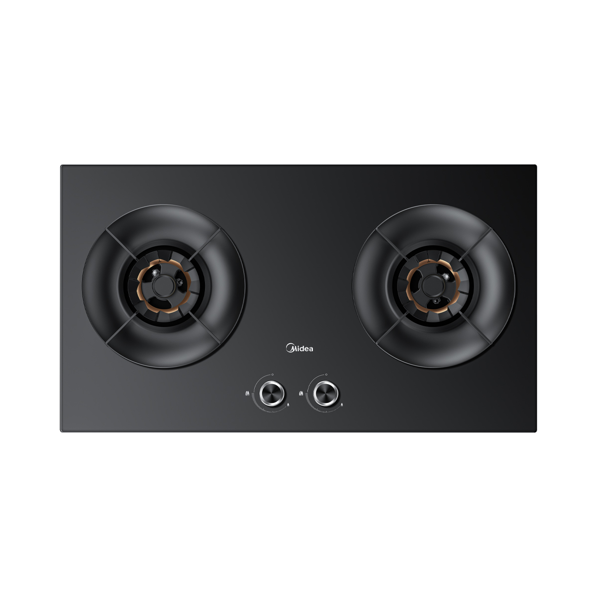 美的燃气灶JZT-Q529L-M 嵌入式 5.2kw大火力 搭配AK5系列智慧烟灶联动 