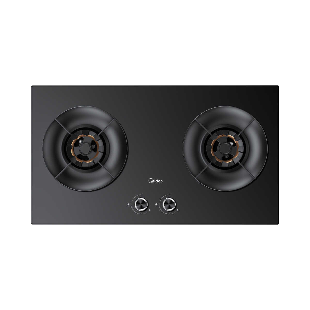 美的燃气灶JZT-Q529L-M 嵌入式 5.2kw大火力 搭配AK5系列智慧烟灶联动 