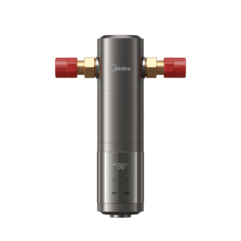 美的前置过滤器QZBW20S-25Pro 10T/h 带压力表 自动冲洗 