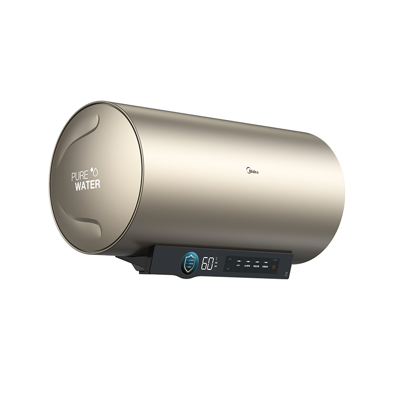 美的美颐享60升电热水器 出水断电一键呼救 3300W变频速热 F6032-CA3(HEY)