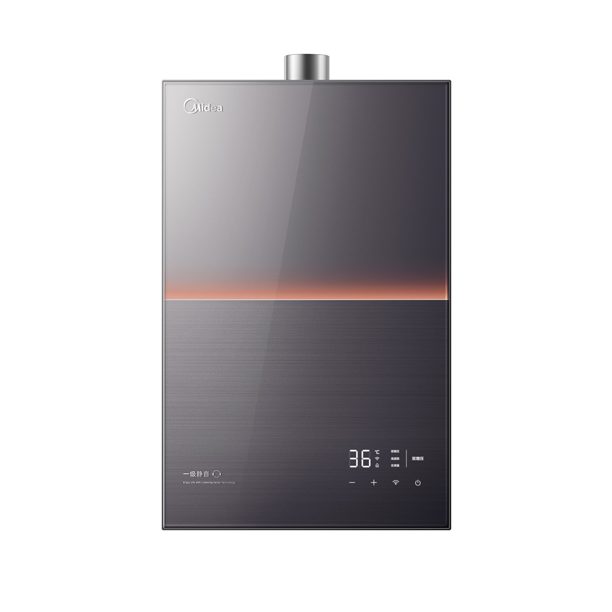 美的安睡燃气热水器JSQ30-M9 Max 双核水伺服 一级静音 涡轮双增压 