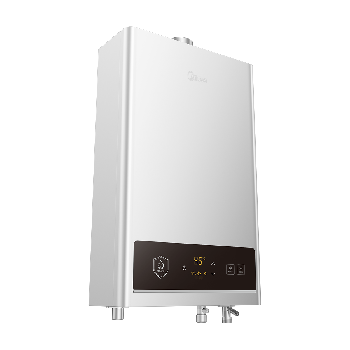 美的恒温式燃气热水器 JSQ27-HWF Pro 天然气 变频恒温 安全防冻 14L