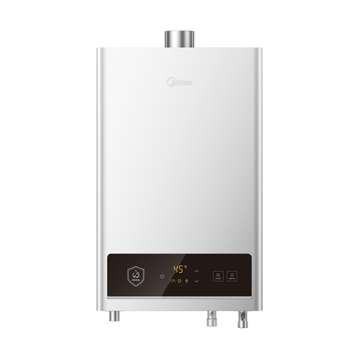 美的恒温式燃气热水器 JSQ27-HWF Pro 天然气 变频恒温 安全防冻 14L