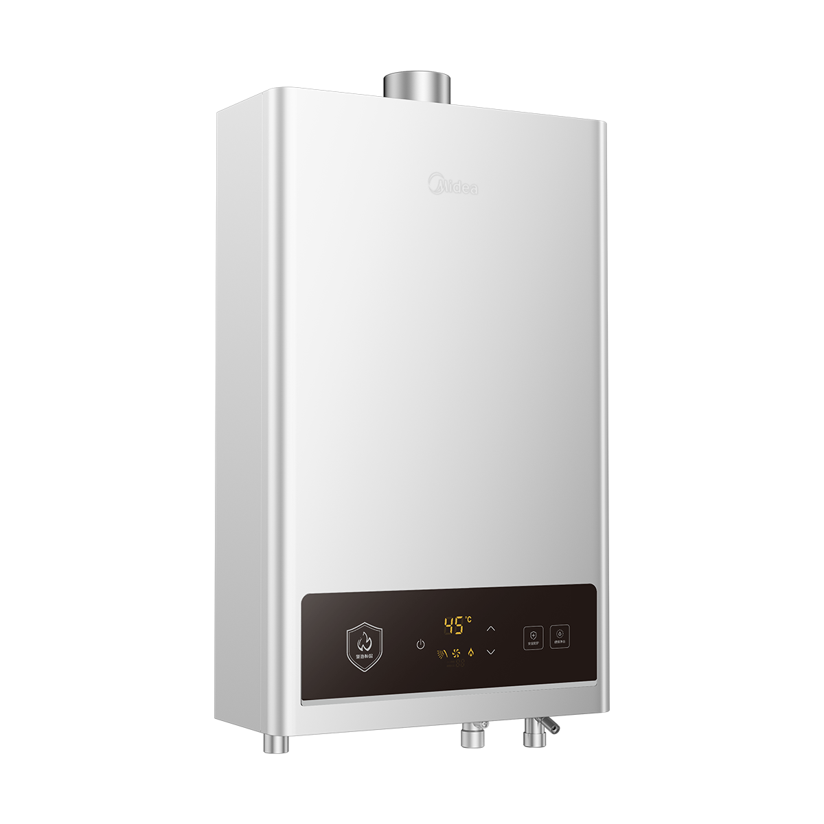 美的恒温式燃气热水器 JSQ27-HWF Pro 天然气 变频恒温 安全防冻 14L