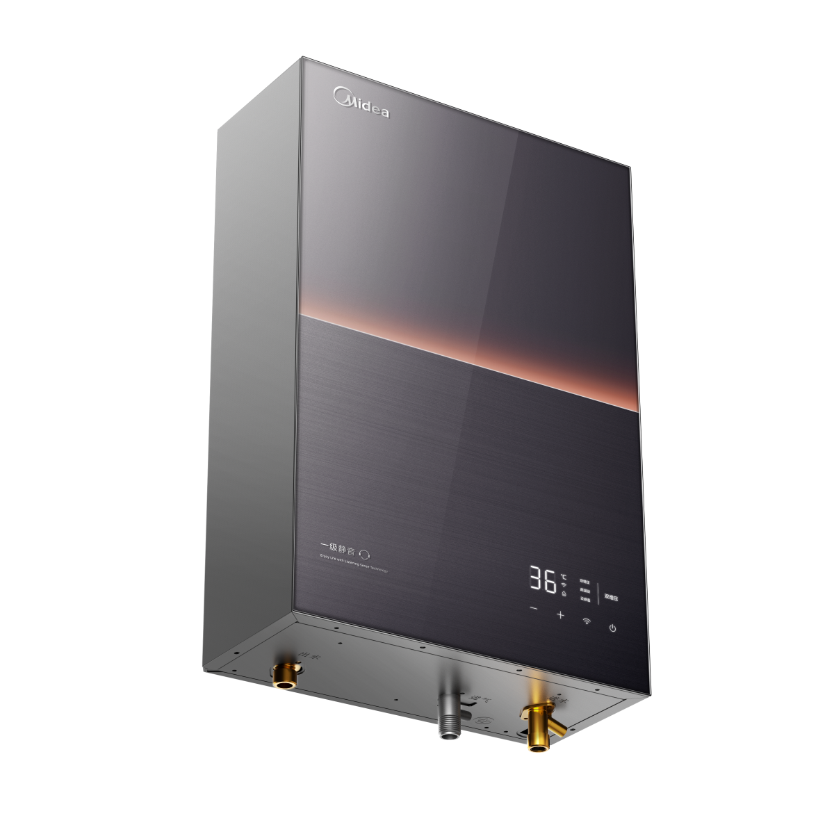 美的安睡燃气热水器JSQ30-M9 Max 双核水伺服 一级静音 涡轮双增压 