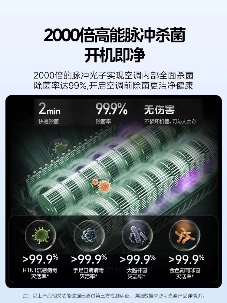 美的空调 空气机 KFR-72LW/T5 变频 柜机套机 榭湖银