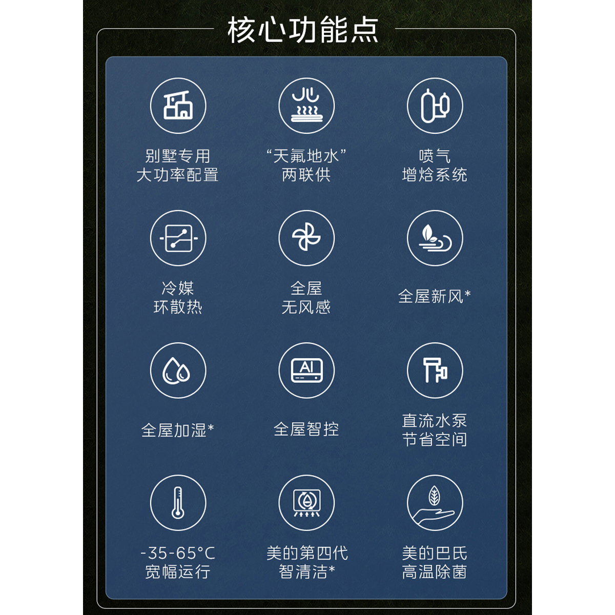 美的 MJV-280W/S-X8-LHⅡ 中央空调领航者二代多联机一级能效10匹【单外机】