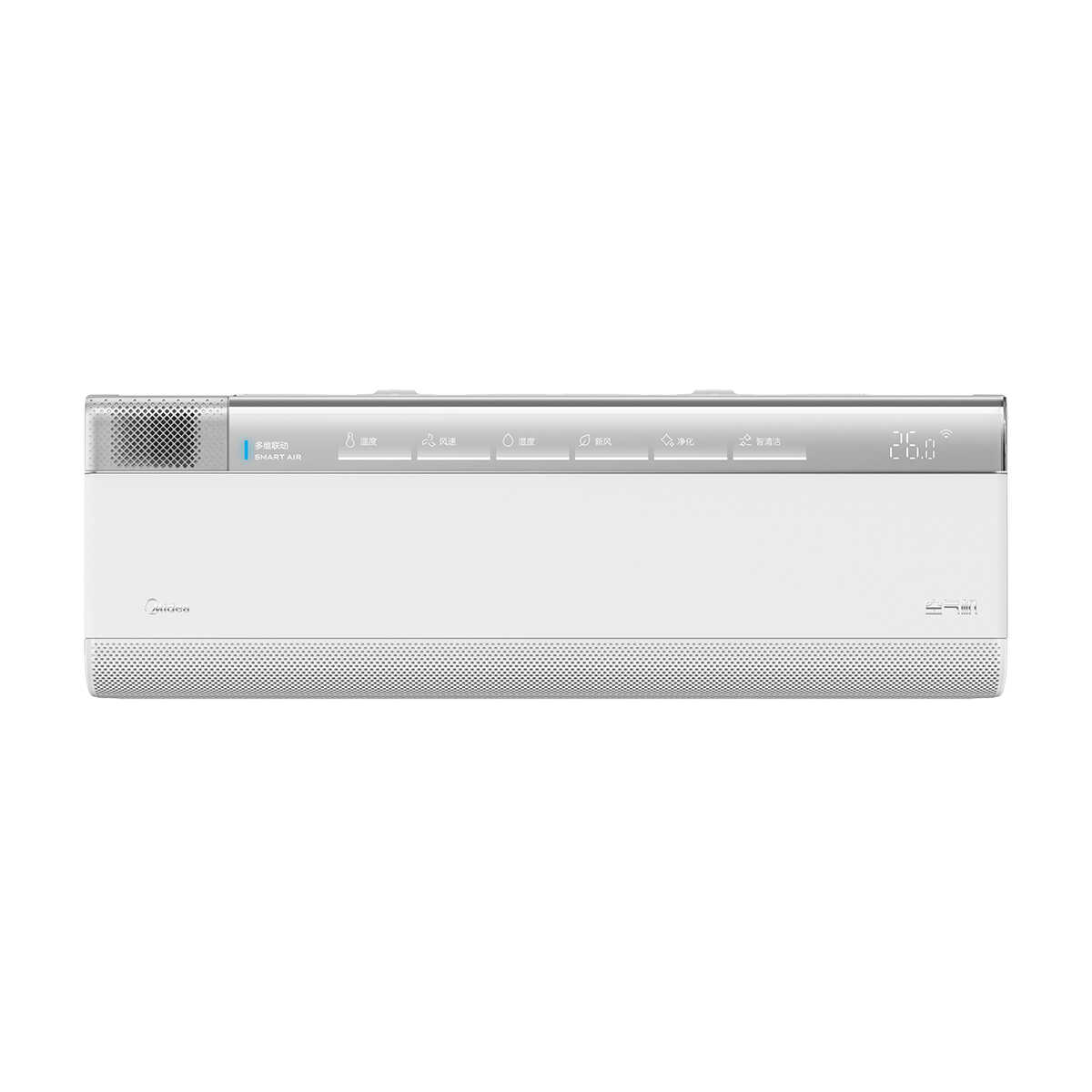 美的空调 空气机 KFR-35GW/T3 变频 分体套机 极地白