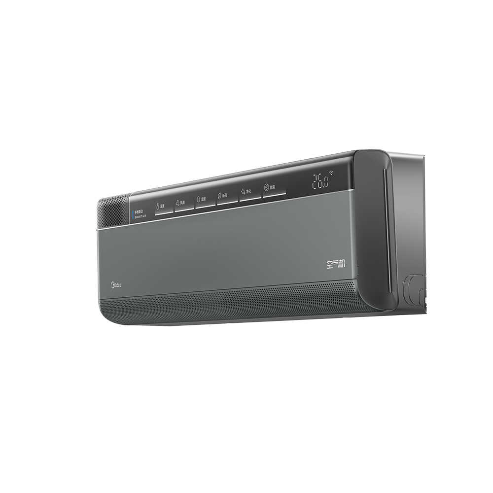 美的空调 空气机  KFR-35GW/T5 变频 分体套机 榭湖银