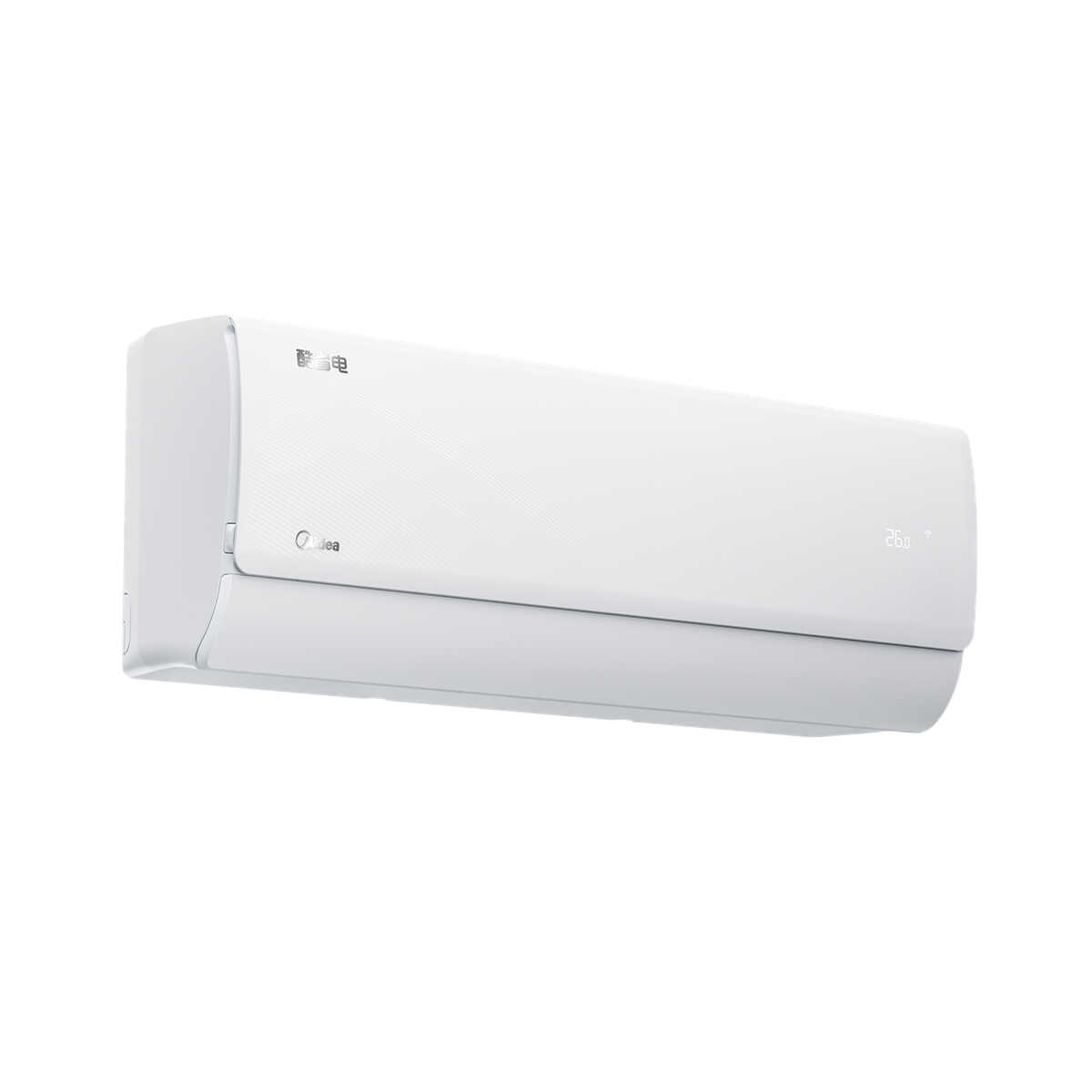 美的空调 酷省电KFR-26GW/N8KS1-1一级能效全直流变频冷暖空调 双节能低噪挂机 大1匹