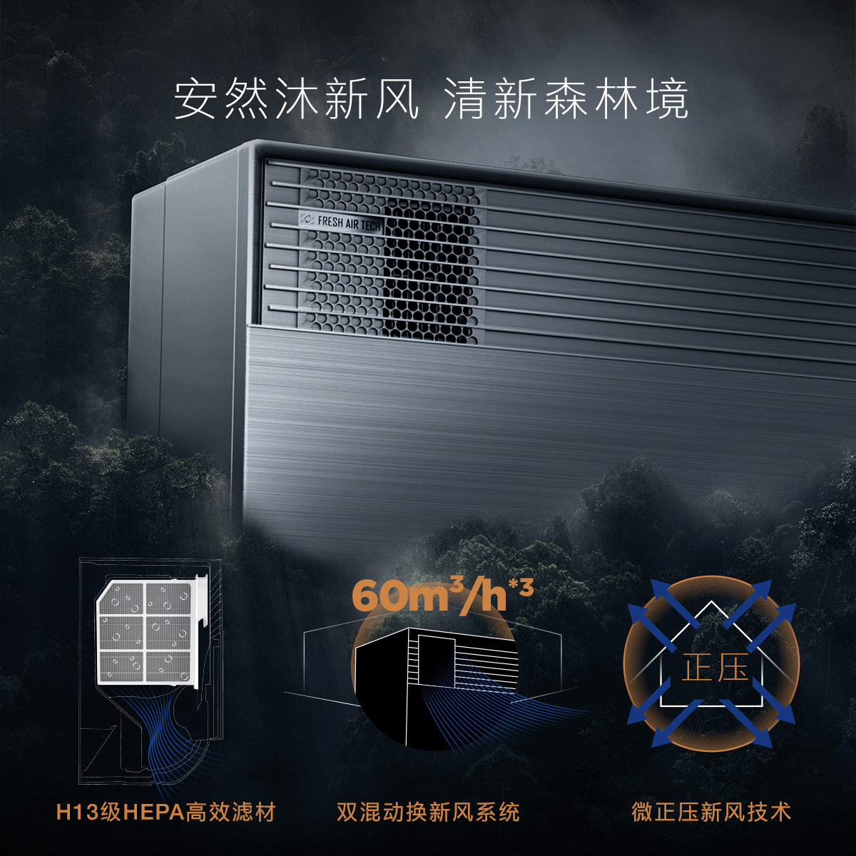 KFR-35GW/CA1 分体套机 月岩灰 COLMO