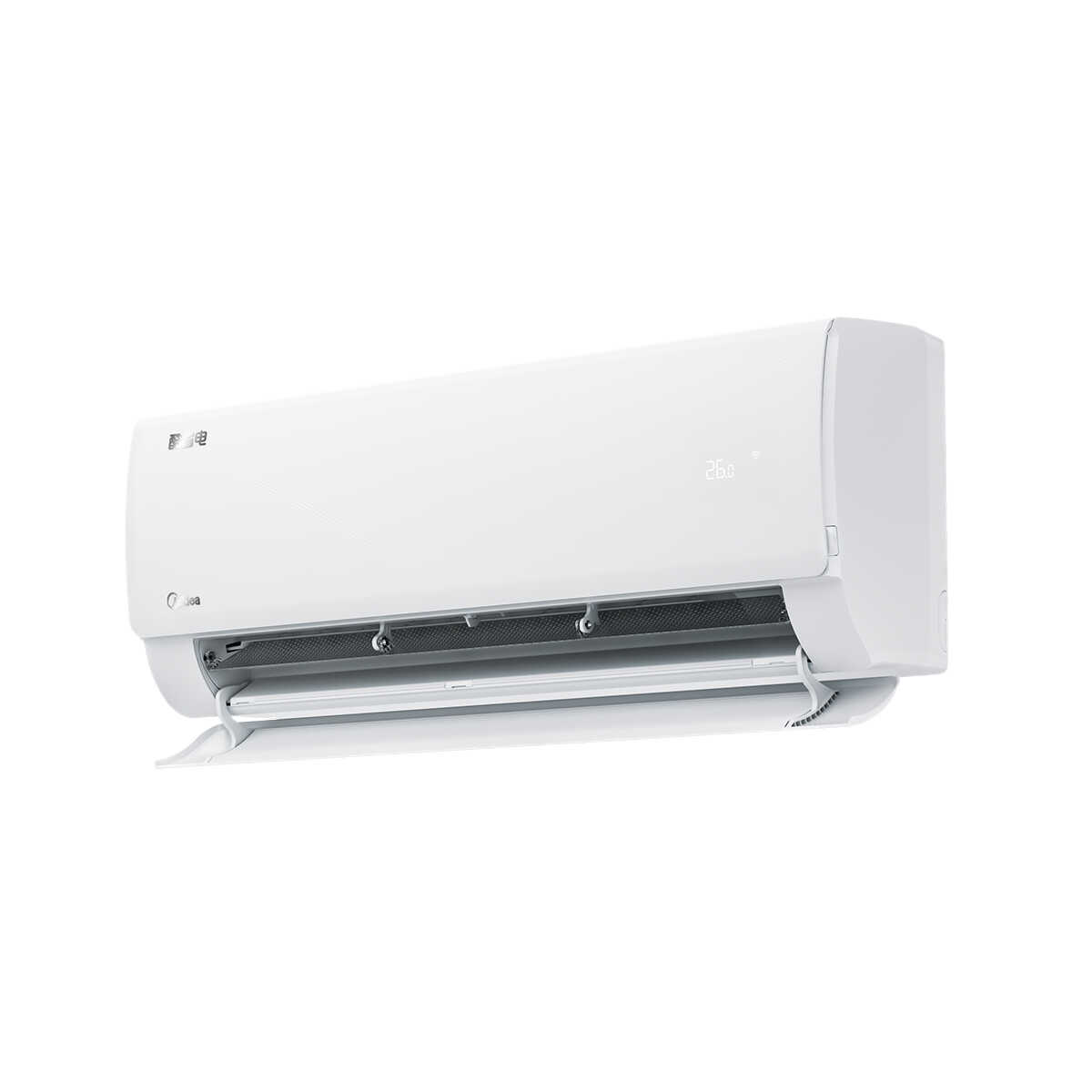 美的空调 酷省电KFR-26GW/N8KS1-1一级能效全直流变频冷暖空调 双节能低噪挂机 大1匹