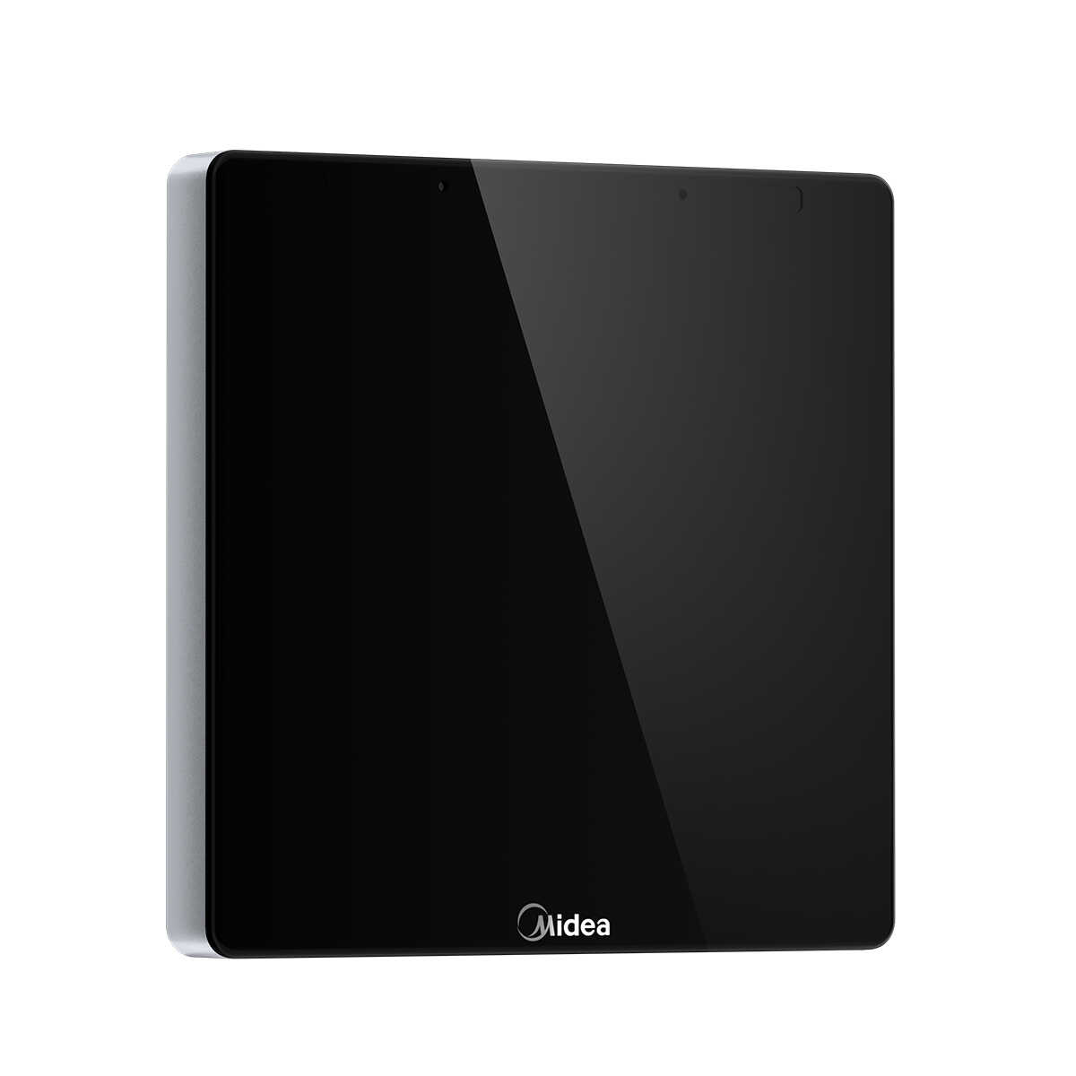 美的中央空调线控器KJR-90L1/BTF钛钢灰