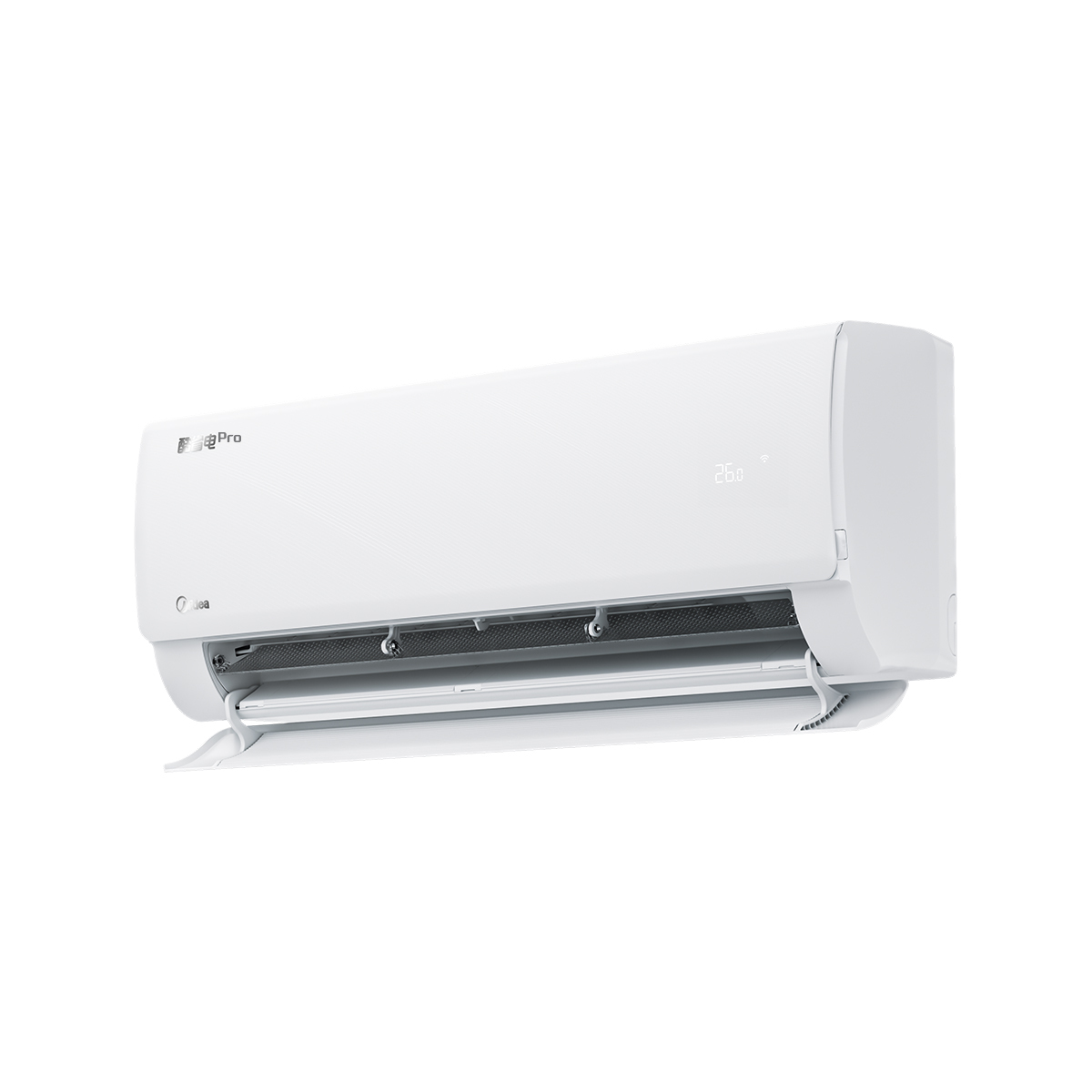 美的空调酷省电Pro KFR-26GW/N8KS1-1P 变频 分体套机 极地白 美的