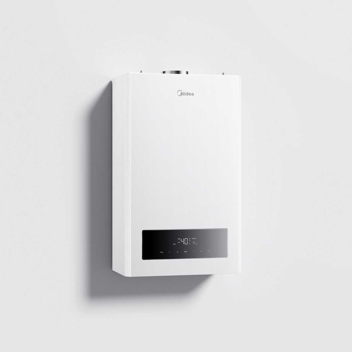 L1PB28-MC2Ⅱ 定频 强制平衡式燃气采暖热水炉 极地白 美的