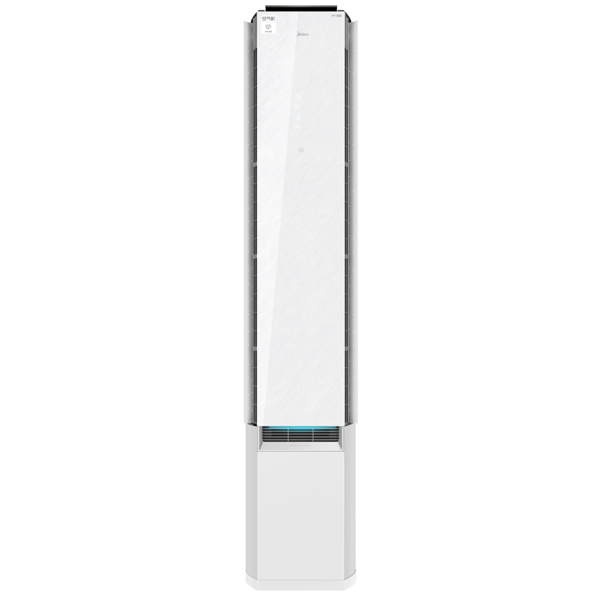 美的空气机KFR-72LW/T2 变频 柜机套机 极地白