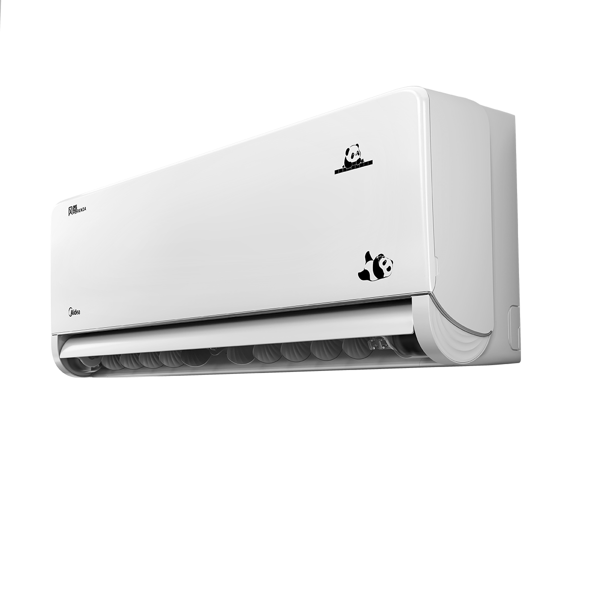 美的KFR-35GW/N8MXC1D PANDA风尊熊猫版1.5匹变频 极地白