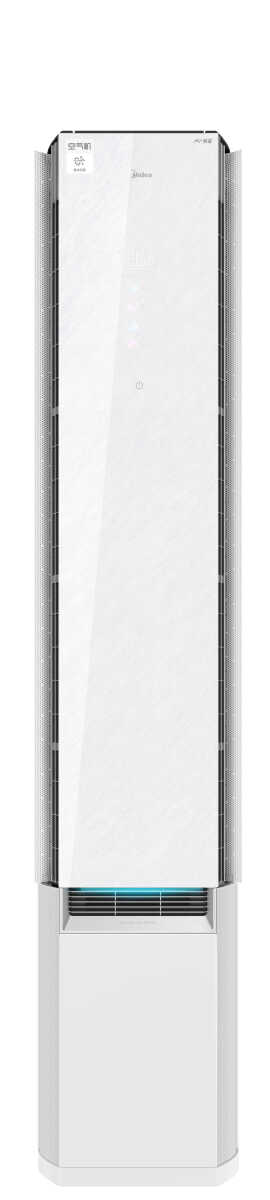 美的空气机KFR-72LW/T2 变频 柜机套机 极地白