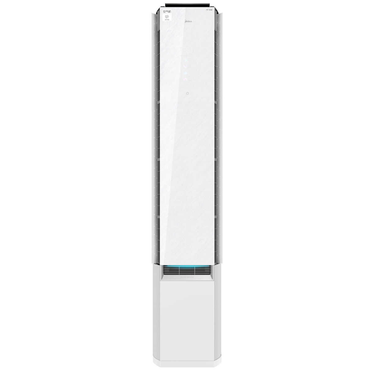 美的空气机KFR-51LW/T2 变频 柜机套机 极地白