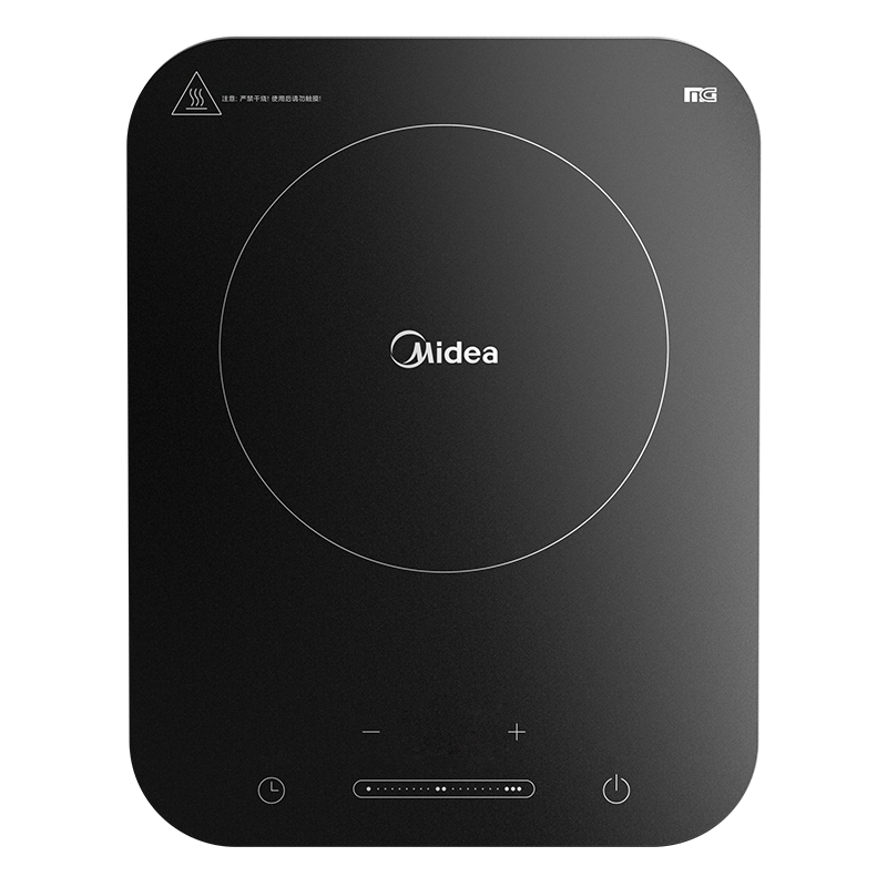 美的 电磁炉 C22-WH2237 家用大功率 2200W 恒匀火技术 智能定时