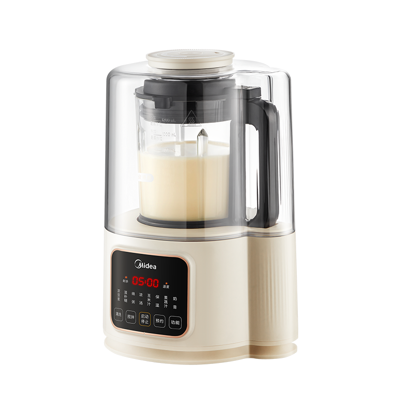【安睡系列】一体化破壁机1.2L  柔声细腻 8重降噪 仿荷叶发热盘 MJ-PB40ST11