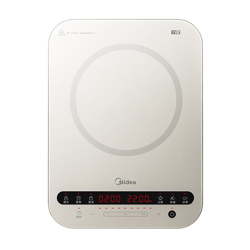 美的 电磁炉 C22-Micca705 家用2200W大功率 恒匀火加热