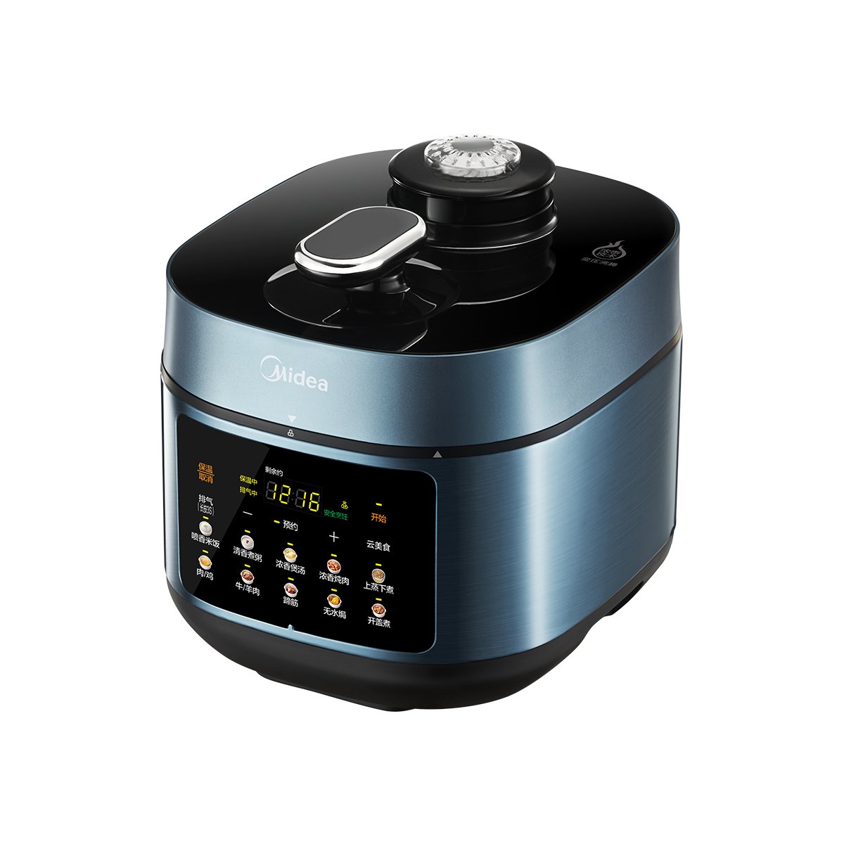 电压力锅 5L 第二代沸腾浓香技术 自动低噪排气 24小时预约 MY-C551N