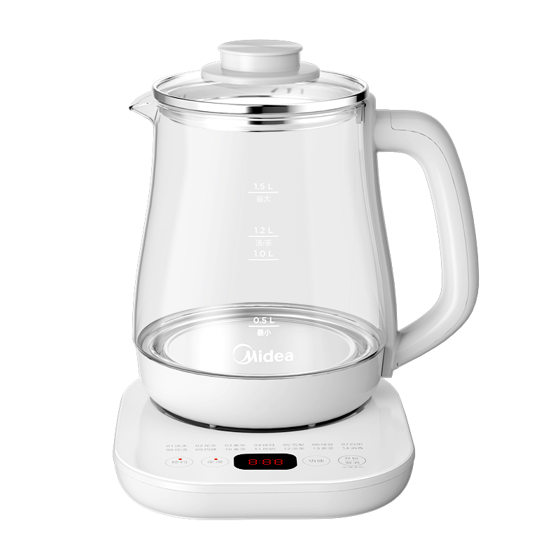 养生壶 MK-YS15P201 12H长效保温 1.5L白色