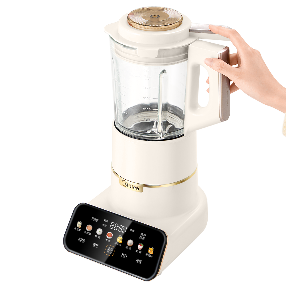 美的 安睡3.0破壁机 1.75L 轻音9重降噪 免过滤 MJ-PB1S1