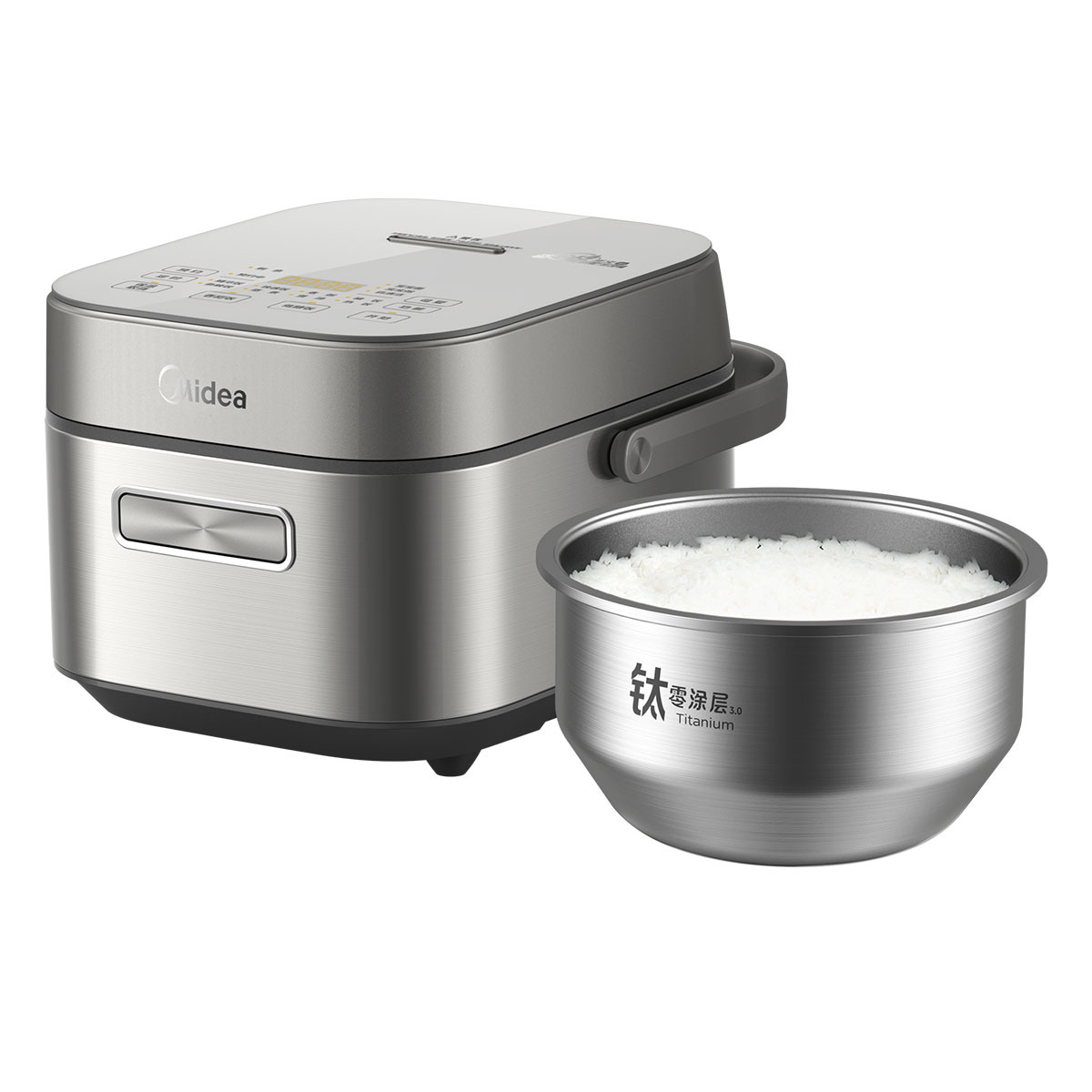 【赤炎钛系列】美的 IH智能电饭煲3L  立体双热源  MB-CFB3066T 