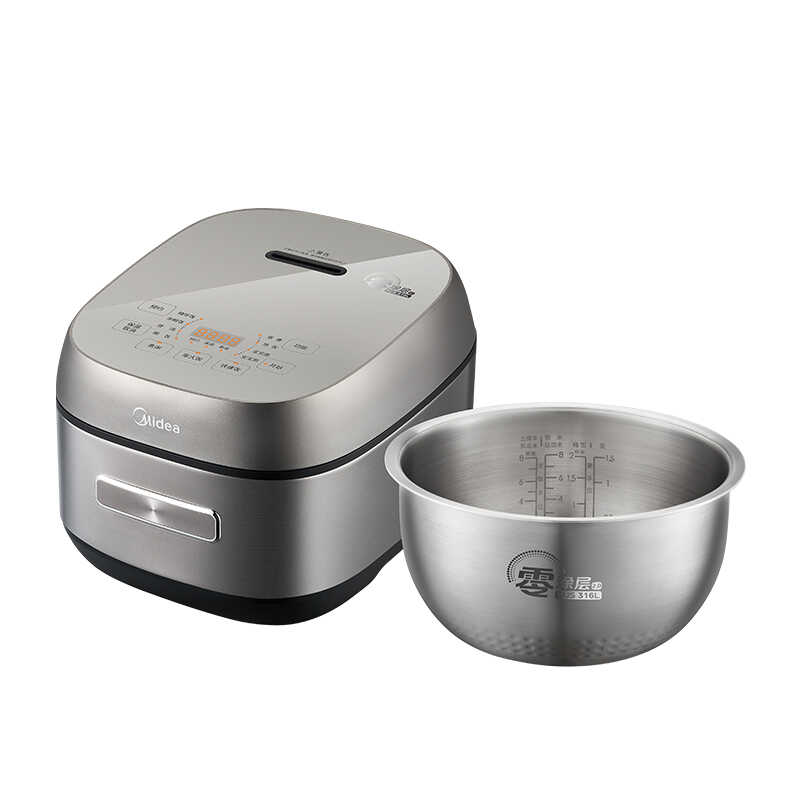 美的 IH全智能电饭煲 MB-CFB4065S 4L容量 真0涂层内胆2.0