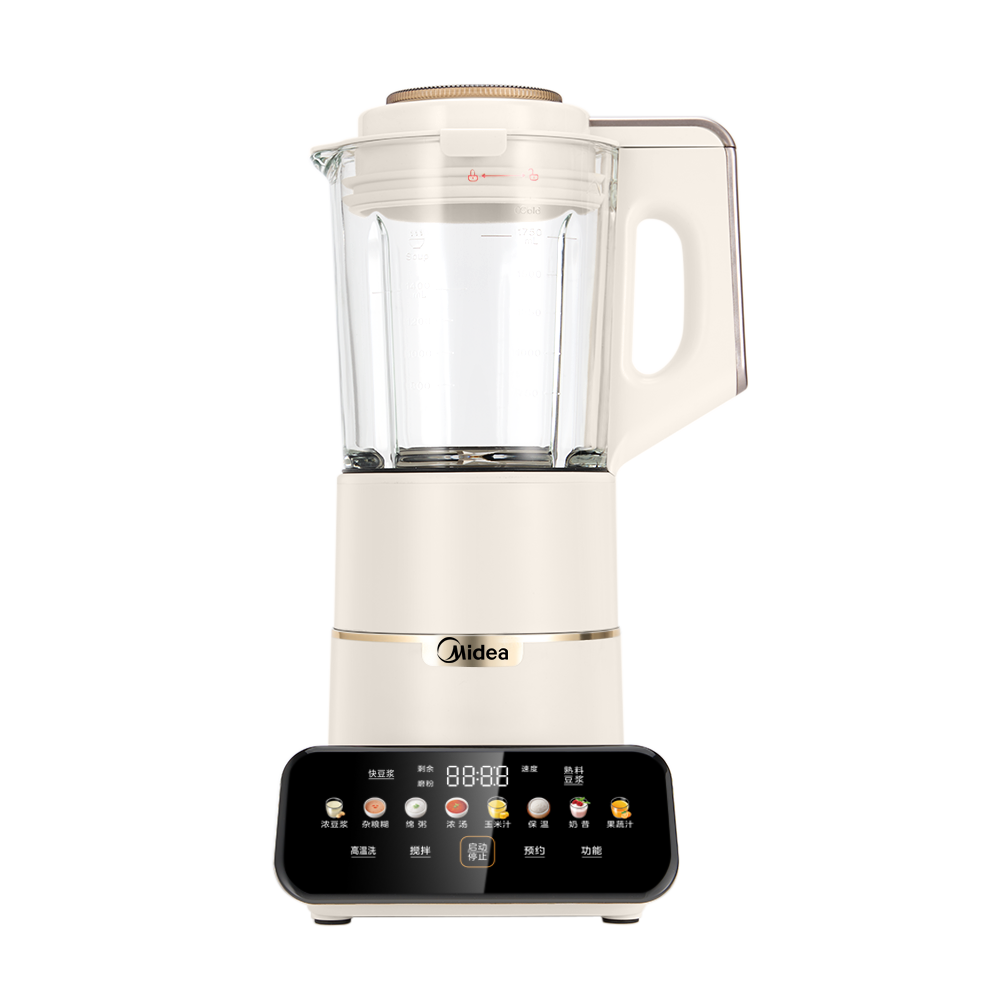 美的 安睡3.0破壁机 1.75L 轻音9重降噪 免过滤 MJ-PB1S1