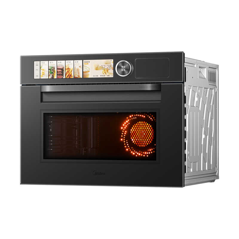 美的【重磅新品】嵌入式微蒸烤炸炖一体机 R6S二代  旺火炒焗 瞬透鲜蒸 60L蒸烤箱 GR6S二代